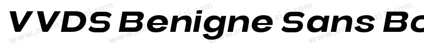 VVDS Benigne Sans Bo字体转换